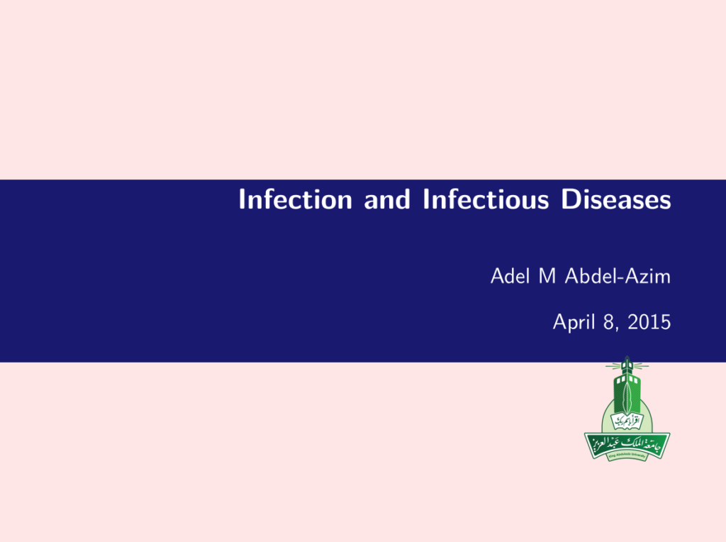 Infection and Infectious Diseases